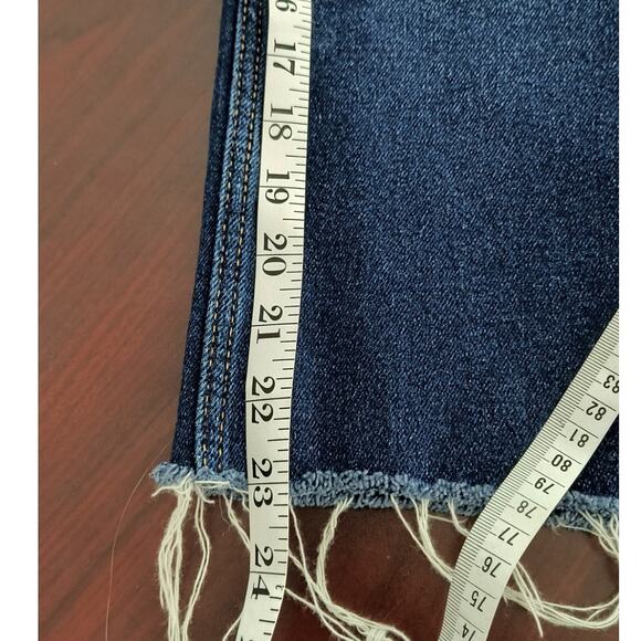 Abercrombie & Fitch 90's Straight Ultra High Rise Jeans Women's Size 26 Frayed - Picture 7 of 12